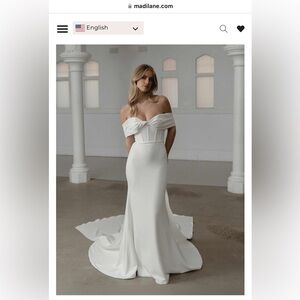 Madi Lane Soren wedding dress size 18